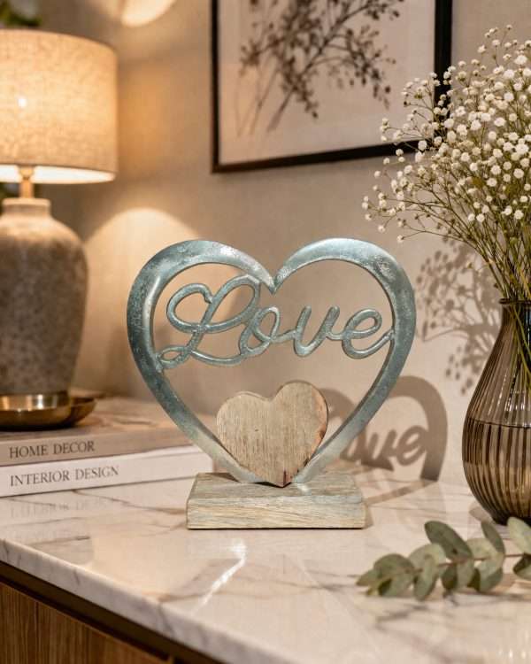 Decorazione "Love Heart" - Cuore intagliato