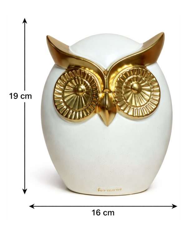 Sguardo d'Oro - Civetta Decorativa