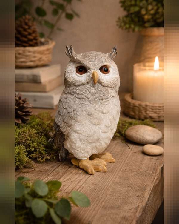 Sguardo Vigile - Gufo Reale Decorativo
