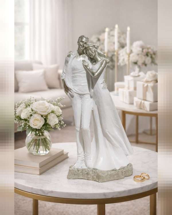 Scultura Coppia elegante - decorazione