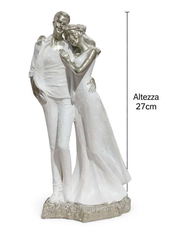 Scultura Coppia elegante - decorazione