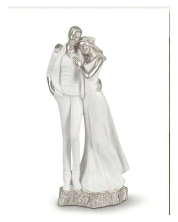 Scultura Coppia elegante - decorazione