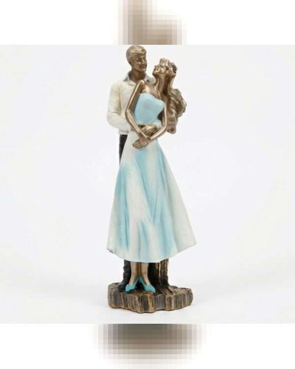 Scultura Coppia Romantica
