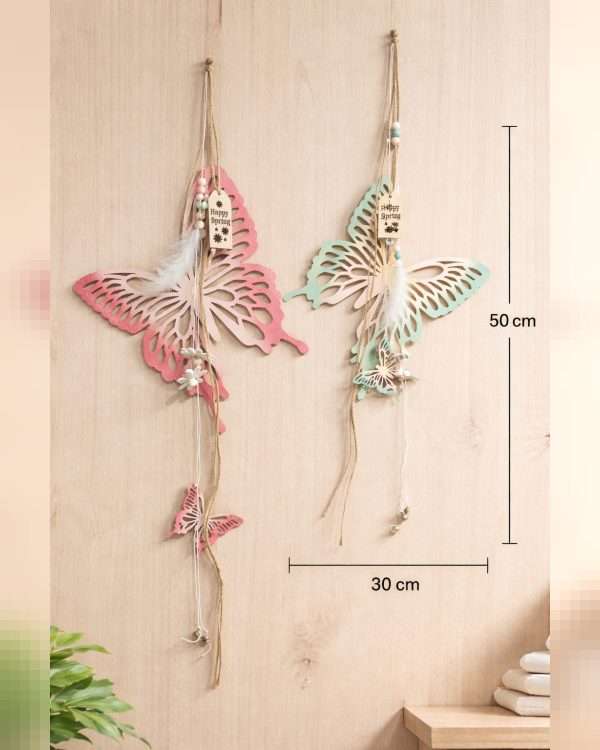 Farfalla in Legno - Decorazione da Appendere